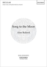 Song to the Moon Unison/Two-Part choral sheet music cover
